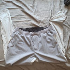 Lululemon 2 toned brushed pants in Grey/light grey